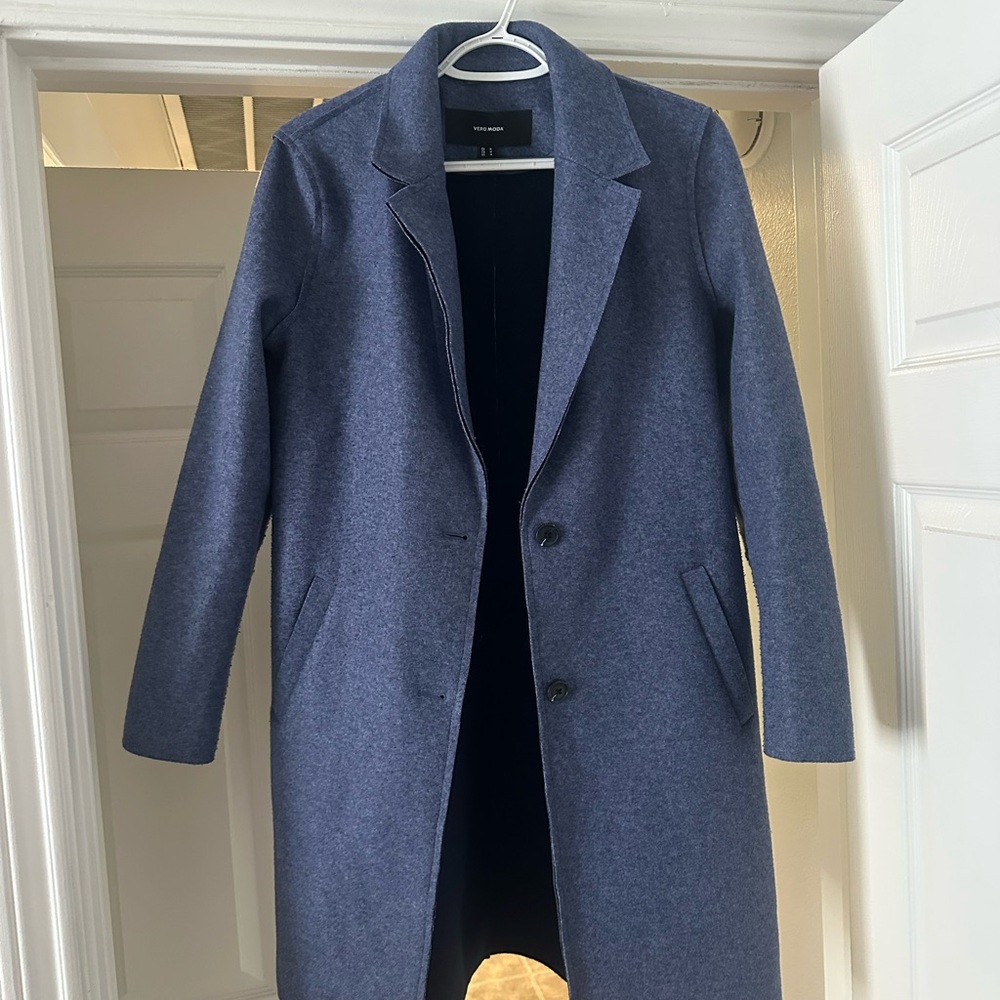 Bohme Women's Blue Trench Coat